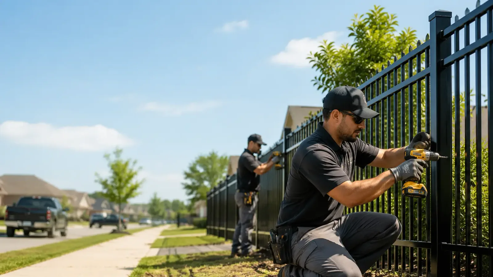 Metal Fence Installation in Kempner, TX